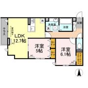 セレスティア南烏山の間取り画像