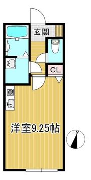 カレッタ富士見町の間取り画像