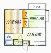 トリイハイツの間取り画像