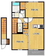 クロスロードIの間取り画像