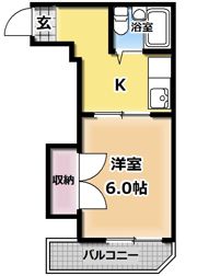 サンシャイン萱島の間取り画像