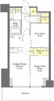 プライムメゾン江古田の杜EASTの間取り画像