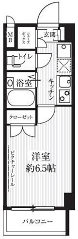 HF武蔵小山レジデンスの間取り画像