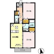 グランディールCの間取り画像