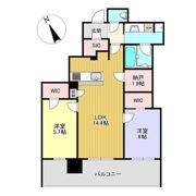 MJR熊本ザ・タワーの間取り画像