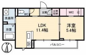 ヴィーナスコート西崎の間取り画像