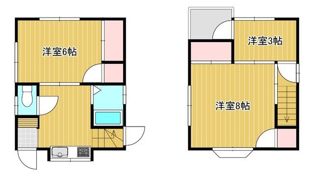 貸戸建住宅 三芳町藤久保の間取り画像