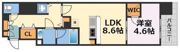 アーバネックス同心Ⅱの間取り画像