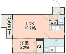 EXE神園A棟の間取り画像