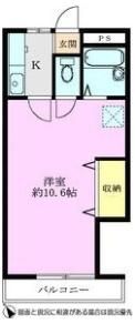 ハイツソシエの間取り画像