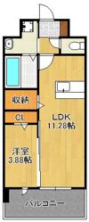 LEGEND111の間取り画像