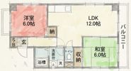 西脇パークハイツⅠの間取り画像
