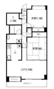 エグゼ富山 9Fの間取り画像