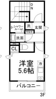 MOE吉野町参番館の間取り画像
