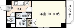 ウイング平和大通りの間取り画像