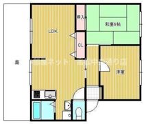 グリーンヒルズ九重田C棟の間取り画像