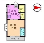 シマハイム4の間取り画像