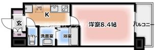 Luxe門真Ⅱの間取り画像