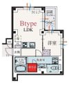 b’CASA東伏見の間取り画像