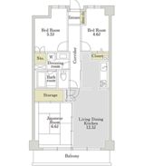 アーバンパーク三ッ池公園Eの間取り画像