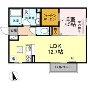 ラ・ルミエール A棟の間取り画像