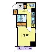 スカイコート芝壱番館の間取り画像