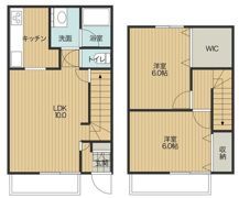 ハイツワイエスの間取り画像