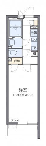 クレイノコンフォールの間取り画像