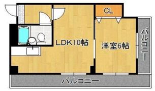 麻布ビルの間取り画像
