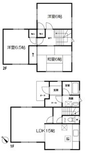 栗木台4丁目戸建の間取り画像