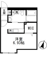 La Stage East Nakanoの間取り画像