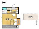 レオパレス熊西の間取り画像