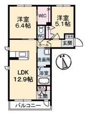 カリーノ スクエアの間取り画像