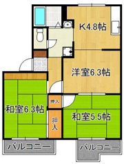 タウニイTANAKAの間取り画像
