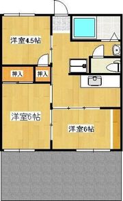 グリーンハイツA棟の間取り画像