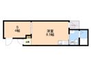 ガレット南福岡の間取り画像