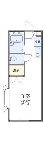 レオパレス音羽沢の間取り画像
