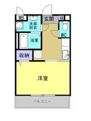 ユーミークランツ殿町の間取り画像