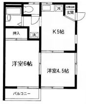 デザートローズの間取り画像