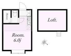 ユナイト小机アリシアの瞳の間取り画像