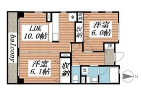 グランシャリオの間取り画像