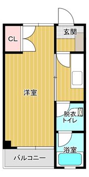 パールハイツの間取り画像