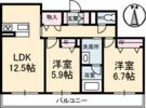 BEREO蔵本元町 BELS認証の間取り画像