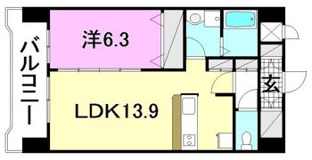 ロイヤル・ステージ藤原の間取り画像