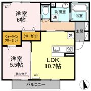 ソレイユ ルヴァン B棟の間取り画像