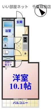 クレオールの間取り画像