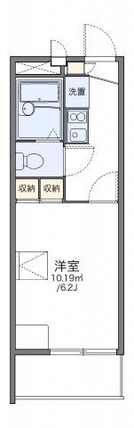 レオパレス川口東の間取り画像