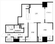 シエリア金沢広坂の間取り画像