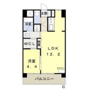 COCO西市の間取り画像