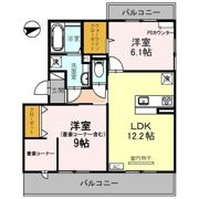 アデウ ウーノの間取り画像